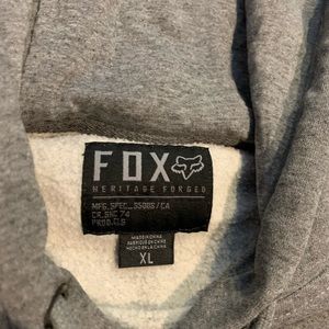 Racing Fox Pullover Hoodie